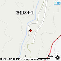 兵庫県美方郡香美町香住区土生266周辺の地図