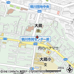 東京都町田市大蔵町805周辺の地図
