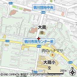 東京都町田市大蔵町806周辺の地図