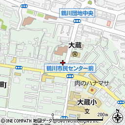 東京都町田市大蔵町809周辺の地図
