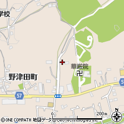 東京都町田市野津田町602周辺の地図