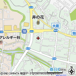 東京都町田市大蔵町536周辺の地図