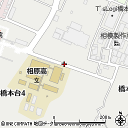 神奈川県相模原市緑区橋本台周辺の地図