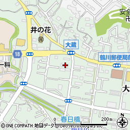 東京都町田市大蔵町506周辺の地図