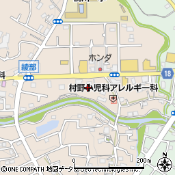 東京都町田市野津田町1055周辺の地図