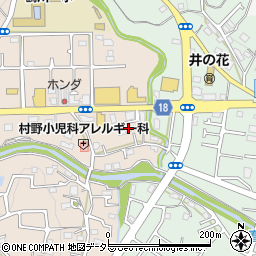 東京都町田市野津田町1174周辺の地図