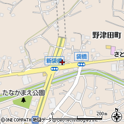 東京都町田市野津田町841周辺の地図