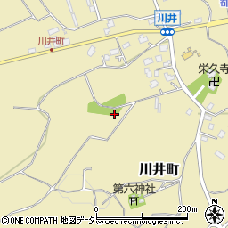 千葉県千葉市若葉区川井町周辺の地図