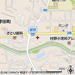 東京都町田市野津田町1030周辺の地図