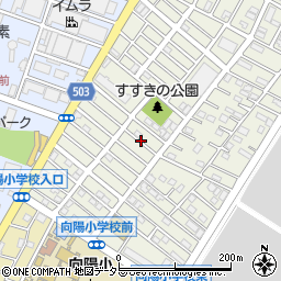 神奈川県相模原市中央区すすきの町13周辺の地図