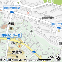 東京都町田市大蔵町2047-19周辺の地図