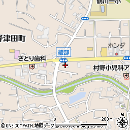 東京都町田市野津田町1018周辺の地図