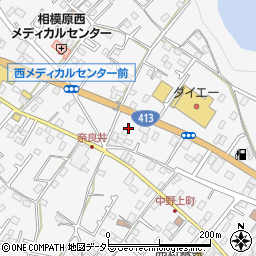 神奈川県相模原市緑区中野1344周辺の地図