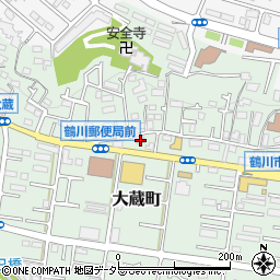 東京都町田市大蔵町1112周辺の地図