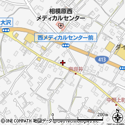 神奈川県相模原市緑区中野1337周辺の地図