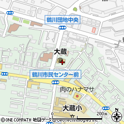 東京都町田市大蔵町1984周辺の地図