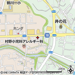 東京都町田市野津田町1210周辺の地図