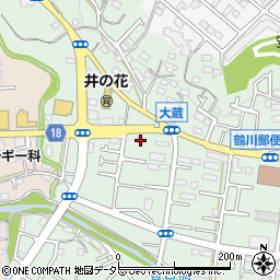 東京都町田市大蔵町527周辺の地図