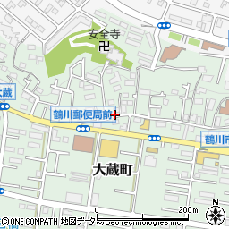 東京都町田市大蔵町1880周辺の地図