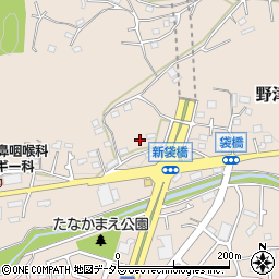 東京都町田市野津田町863周辺の地図