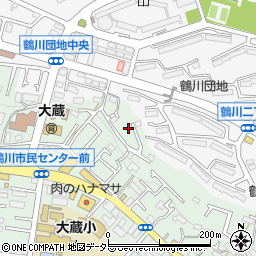 東京都町田市大蔵町2047-21周辺の地図