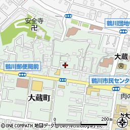 東京都町田市大蔵町1899周辺の地図