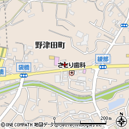 東京都町田市野津田町919周辺の地図