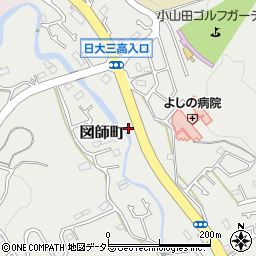 東京都町田市図師町50周辺の地図