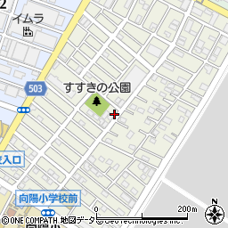 神奈川県相模原市中央区すすきの町周辺の地図