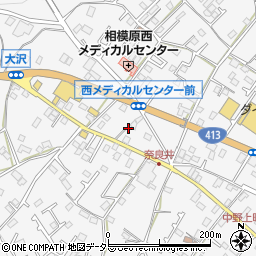 神奈川県相模原市緑区中野1336周辺の地図