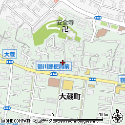 東京都町田市大蔵町1879周辺の地図