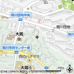 東京都町田市大蔵町2030周辺の地図