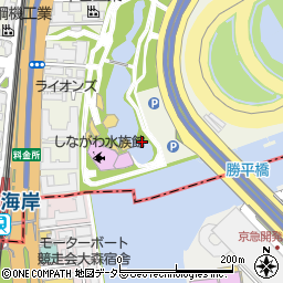 東京都品川区勝島3丁目周辺の地図