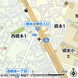 神奈川県相模原市緑区西橋本1丁目22-5周辺の地図