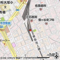 東京都大田区北嶺町46周辺の地図