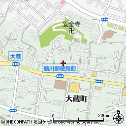 東京都町田市大蔵町1876周辺の地図