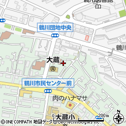 東京都町田市大蔵町1987周辺の地図