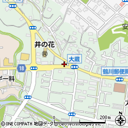 東京都町田市大蔵町1337周辺の地図