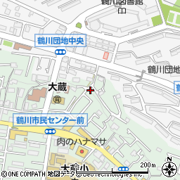東京都町田市大蔵町2032周辺の地図