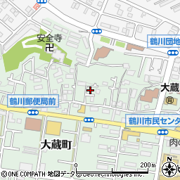 東京都町田市大蔵町1897周辺の地図