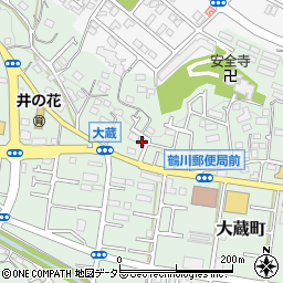 東京都町田市大蔵町1769周辺の地図