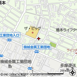 エイジフリーハウス相模原橋本周辺の地図