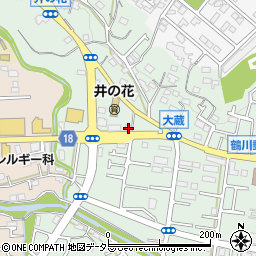 東京都町田市大蔵町533周辺の地図