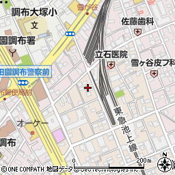 東京都大田区北嶺町47周辺の地図