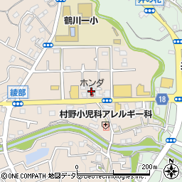 東京都町田市野津田町1108周辺の地図