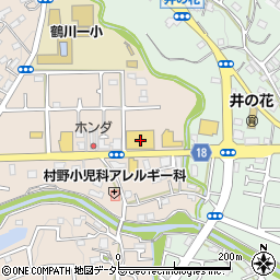 東京都町田市野津田町1119周辺の地図