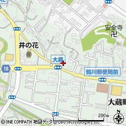 東京都町田市大蔵町1766周辺の地図