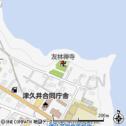 友林禅寺周辺の地図