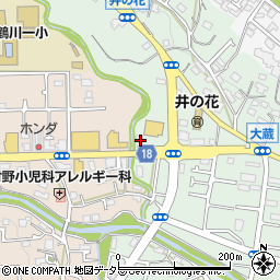 東京都町田市大蔵町559周辺の地図