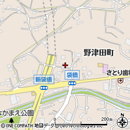 東京都町田市野津田町890周辺の地図